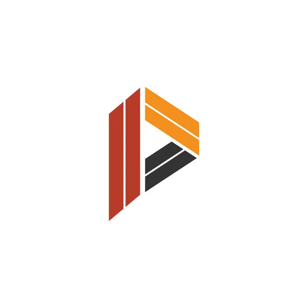 Letter Logo Design Creative Modern Trendy Typography — Stock Vector