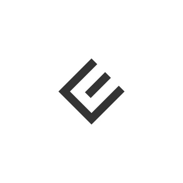 Letter Logo Design Mit Kreativer Moderner Trendiger Typografie — Stockvektor
