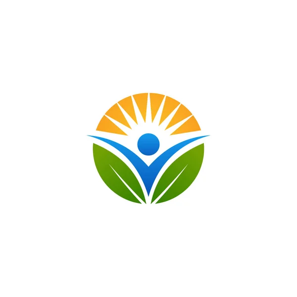 Дизайн Логотипа Шаблон Спа Массажа Творческий Образ Образа Здорового Образа — стоковый вектор