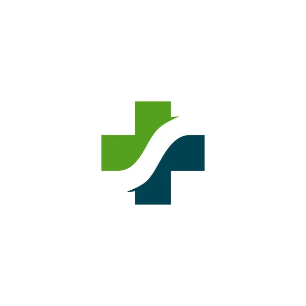 Modelo Logotipo Vetor Modelo Design Logotipo Cuidados Médicos — Vetor de Stock