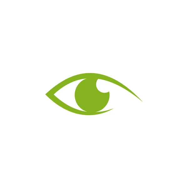 Eye Concept Logo Design Template — Stock Vector