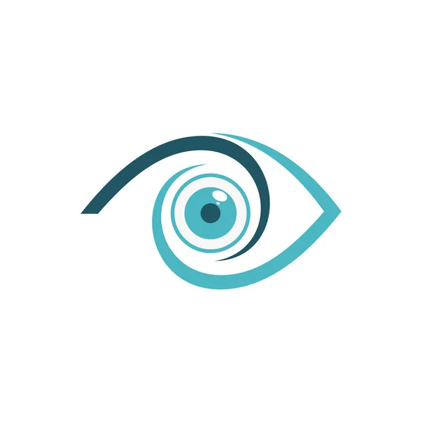 Eye Concept Logo Design Template — Vetor de Stock