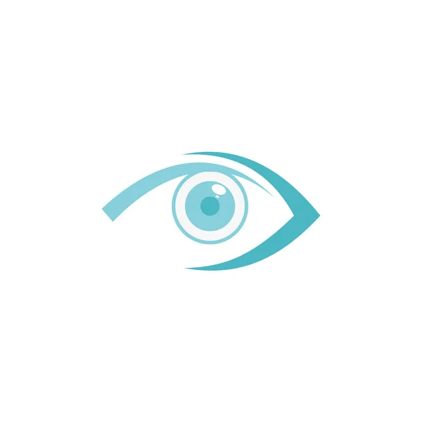 Eye Concept Logo Design Template — Stock Vector