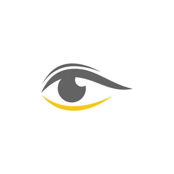 Eye Concept Logo Design Template — Stock Vector