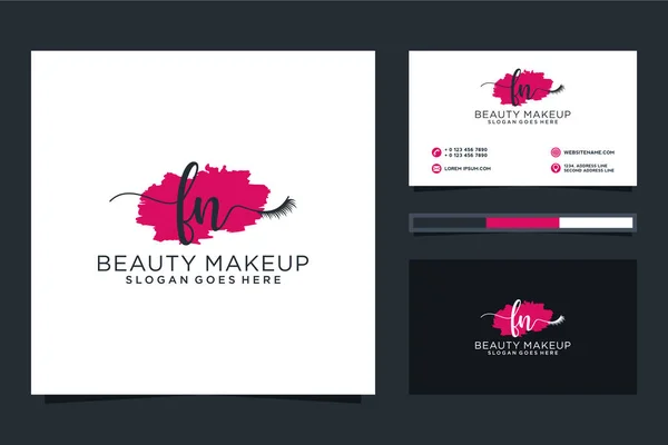 Erste Feminine Logo Kollektionen Vorlage Premium Vector — Stockvektor