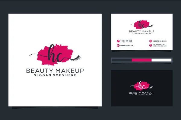 Erste Feminine Logo Kollektionen Vorlage Premium Vector — Stockvektor