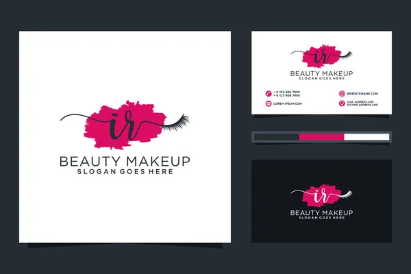 Erste Feminine Logo Kollektionen Vorlage Premium Vector — Stockvektor