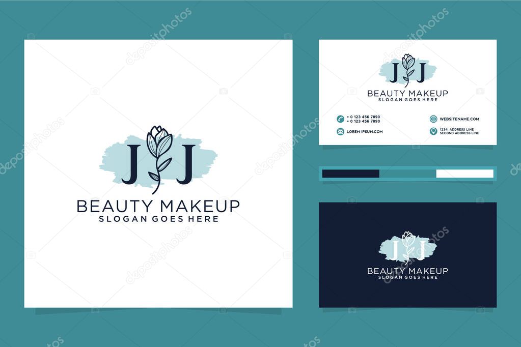 Initial feminine logo collections template Premium Vector