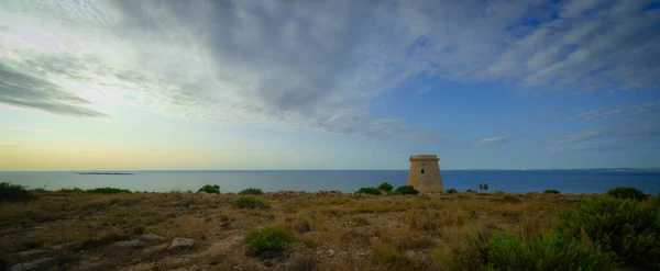 Old Vigilance Tower Top Mountain Santa Pola — Stock Photo, Image