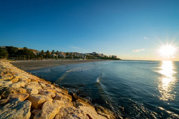 Santa Pola Güneş — Stok fotoğraf