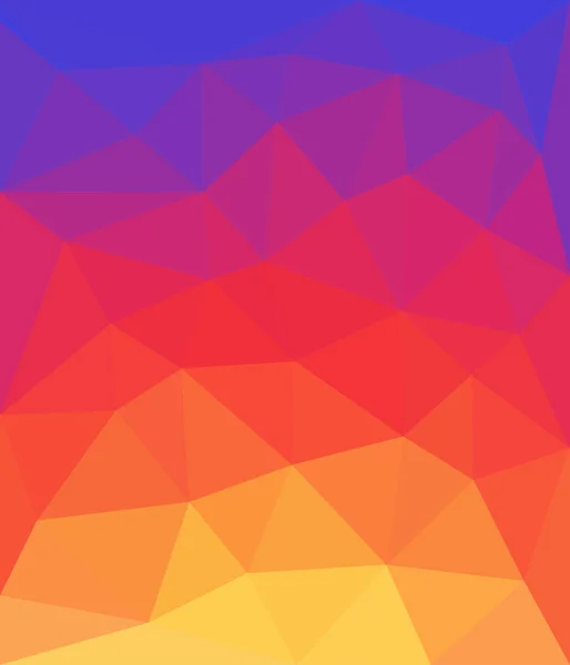 Illustration Vectorielle Colorée Fond Abstrait Avec Des Formes Géométriques — Image vectorielle