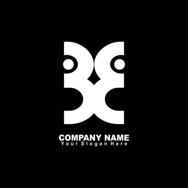 Logo simgesi tasarımı vektör çizimi