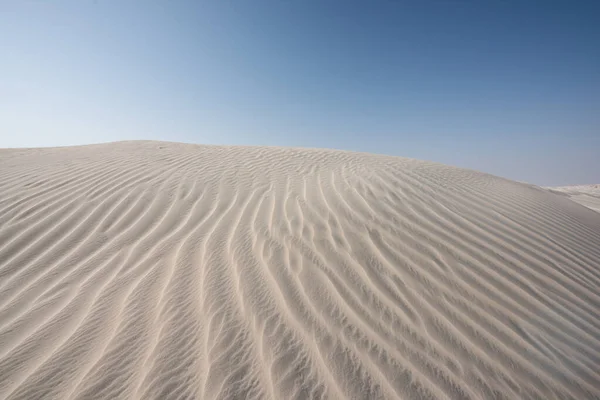 Khaluf Landscape Dunes White Sand Indian Ocean Arabian Sea Oman — Stock Photo, Image