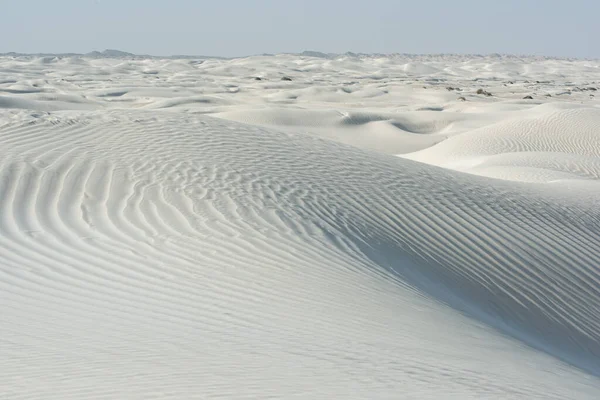 Khaluf Landschap Met Duinen Wit Zand Indische Oceaan Arabische Zee — Stockfoto