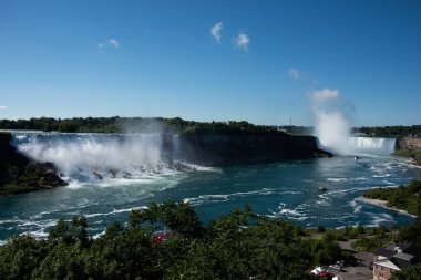 Niagara Şelalesi 'nin panoramik manzarası