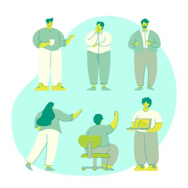 Erkek ve Kadın Sunucu Karakter Paketi