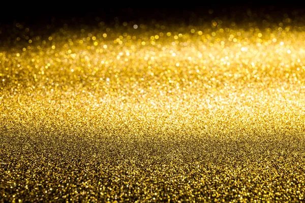 The surface of gold sparkling spangles. Background for glamor — Stock Photo, Image