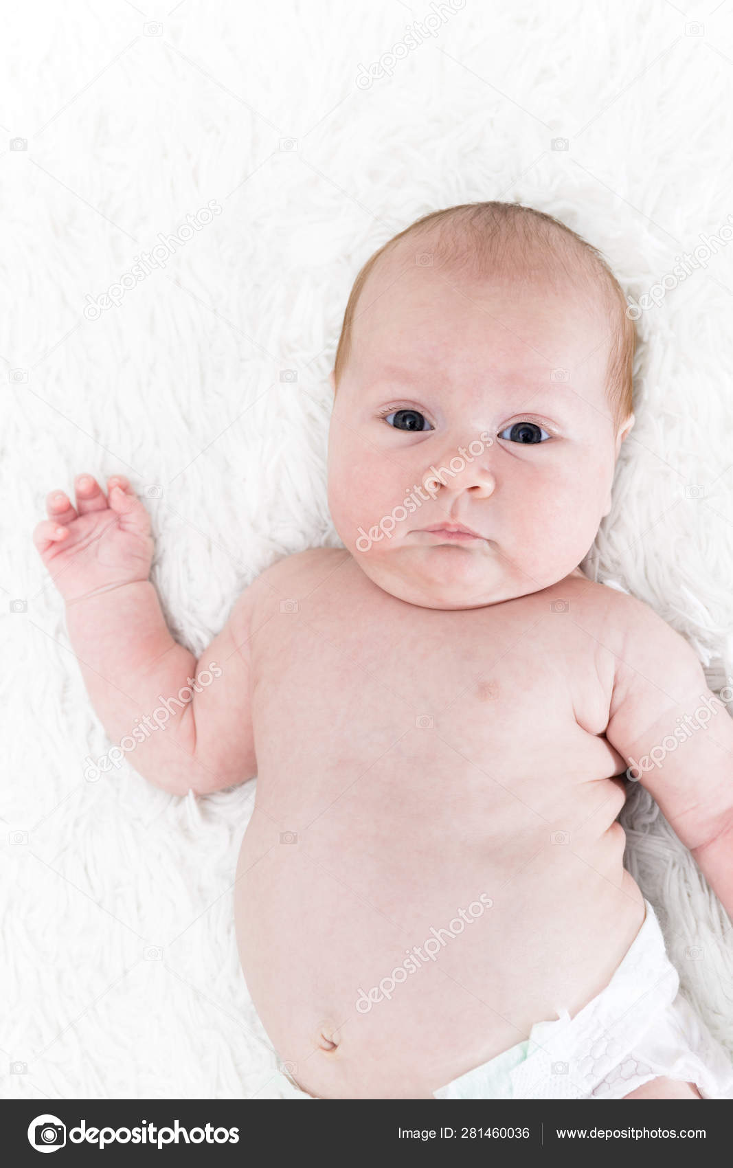 one month baby girl