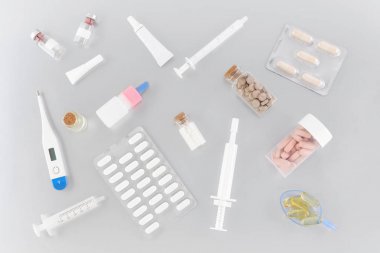 ek ve farklı ilaç ile tıp arka plan