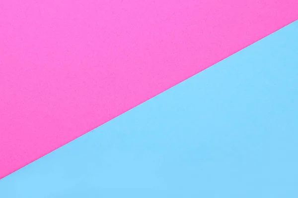 粉红色和蓝色背景与对角线，创意 — 图库照片