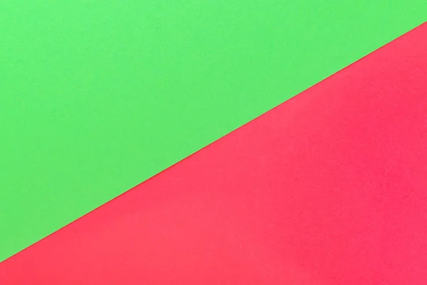 红色和绿色背景与对角线，创意 — 图库照片
