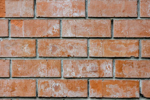 Wall Modern Building Made Orange Brick Royalty Free Stock Photos
