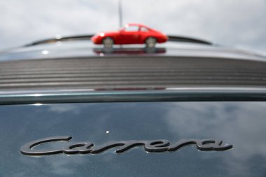 Almanya 'da minyatür modelli Porsche 993