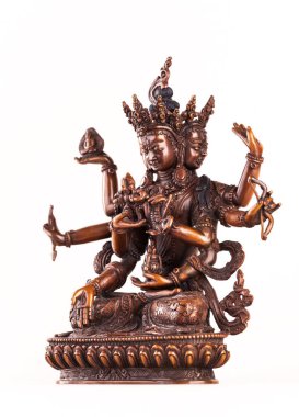 Bodhisattva Avalokiteshvara Mahakaru şeklinde sunulmaktadır.