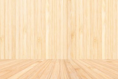 Zemin ve duvarın ahşap dokusu