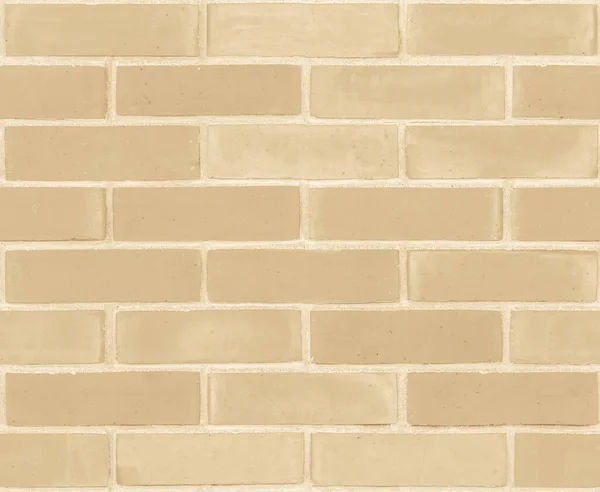 Brick Wall Texture Pattern Background Natural Light Ancient Cream Beige — Stock Photo, Image