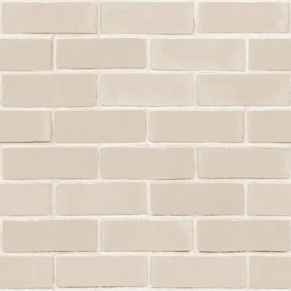 Seamless Design Vintage Style Beige Cream Tone Brick Wall Detailed — Stock Photo, Image