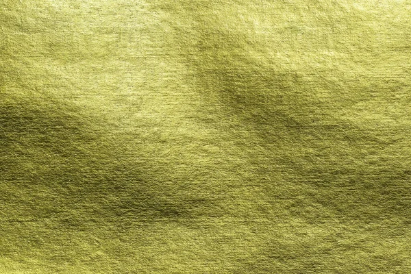 Zlatá Fólie List Lesklý Obal Papír Textura Pozadí Pro Nástěnný — Stock fotografie