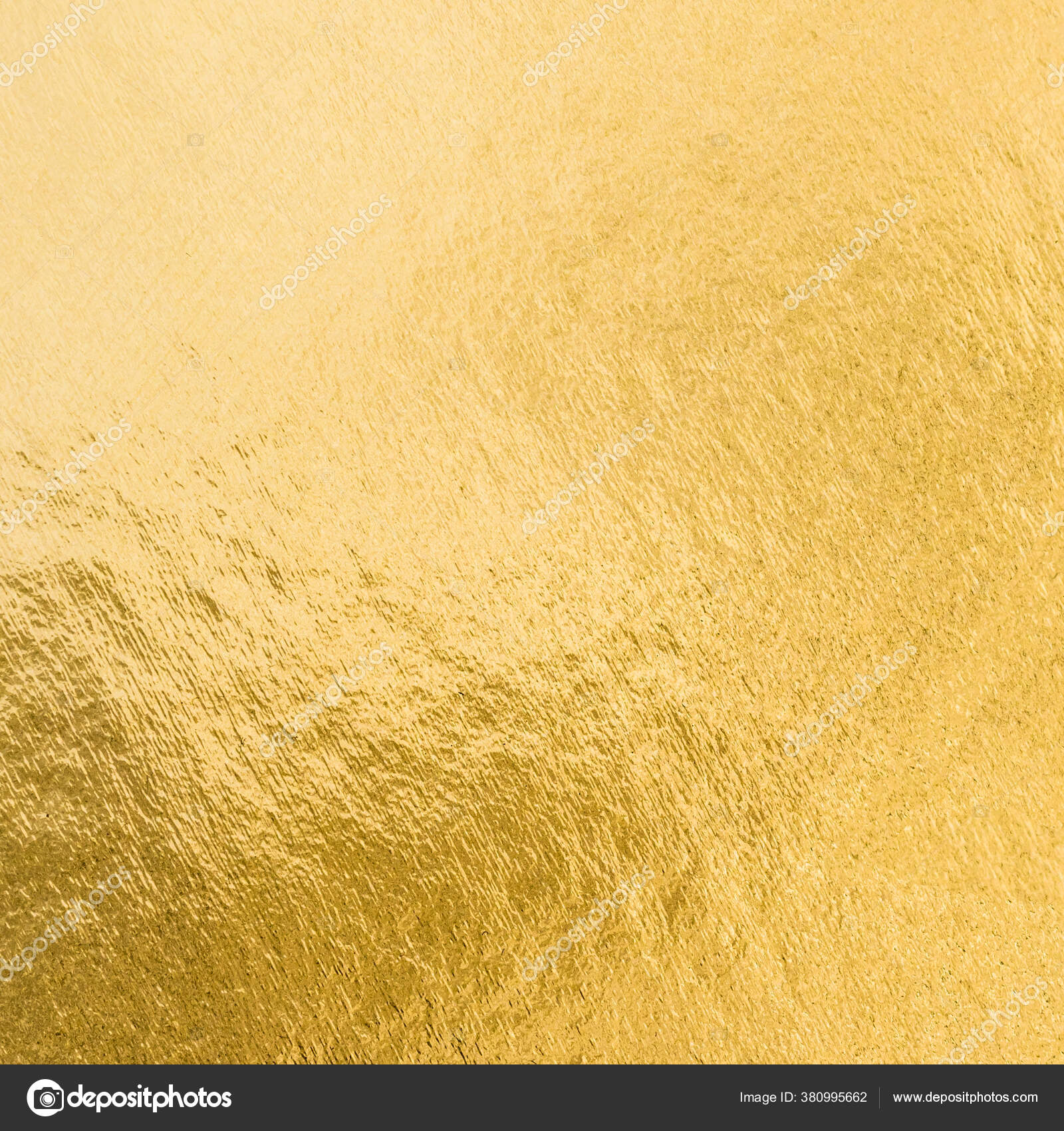 Gold foil leaf metallic wrapping paper shiny texture background