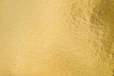 Duvar kağıdı dekorasyon elementi için altın folyo yapraklı parlak kağıt kaplama dokusu arkaplanı