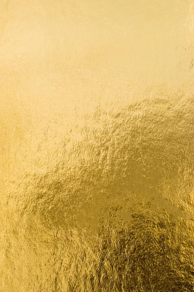 Foglia Foglia Oro Lucido Involucro Carta Texture Sfondo Elemento Decorazione — Foto Stock