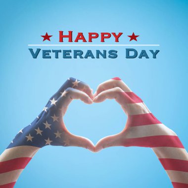 Amerikan bayrak desenli 