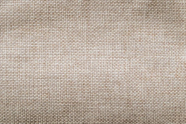 Saco Yute Hessiano Natural Arpillera Textura Fondo Color Crema Sepia — Foto de Stock