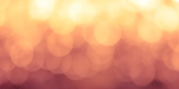 Bokeh Blur Abstract Background Blurry Light Glowing Illumination Warm Gold — Stock Photo, Image