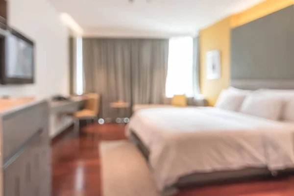 Ξενοδοχείο Υπνοδωμάτιο Θολό Φόντο Guest Room Εσωτερικό Θολή Άνετο King — Φωτογραφία Αρχείου