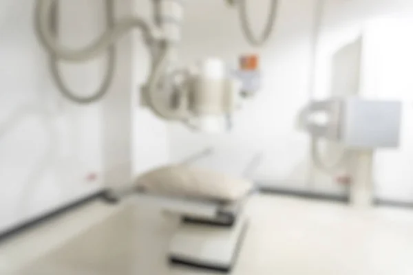 Röntgenrum Suddig Bakgrund Tom Radiologisk Avbildning Scan Utrustning Laboratorium Suddig — Stockfoto
