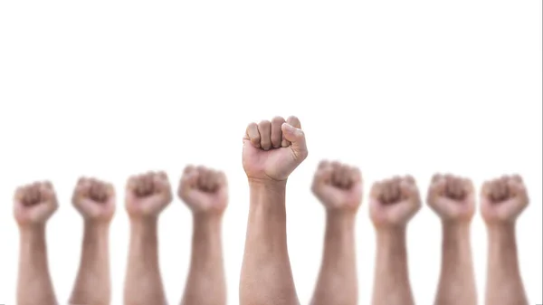 Potenciar Poder Gente Los Derechos Humanos Día Mayo Concepto Del — Foto de Stock