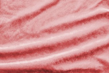 Kırmızı kadife arka plan ya da yumuşak yumuşak kadife kumaştan yapılmış pamuk ya da yünden yapılmış kadife kumaş.   