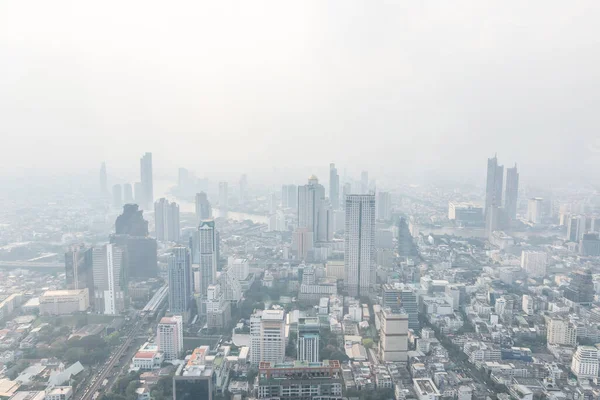 Bangkok Thailand Dezember 2018 Die Luftverschmutzung Bangkok Mit Dem Pm2 — Stockfoto