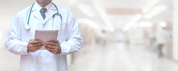 Telemedicina Parte Medico Medico Che Consulta Pazienti Telesanità Sanitaria Line — Foto Stock