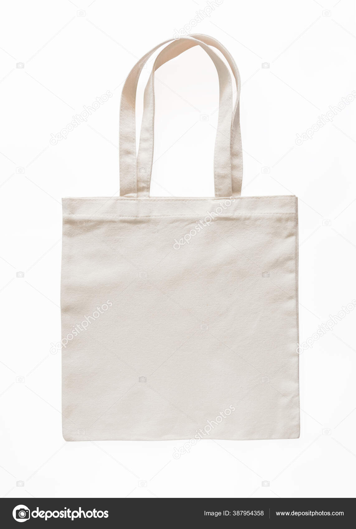 Tote Bag Canvas Fabric Cloth Eco Shopping Sack Mockup Blank Stock Photo by  ©Chinnapong 387954358