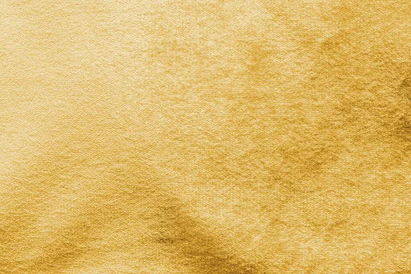 Fundo Veludo Dourado Amarelo Dourado Textura Flanela Veludo Feito Algodão — Fotografia de Stock