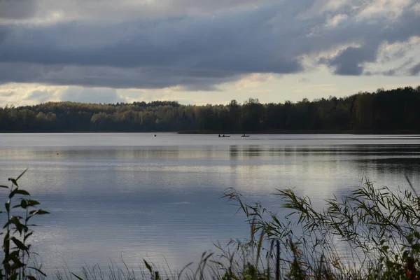 Kleine Boote Auf Dem See — Stockfoto