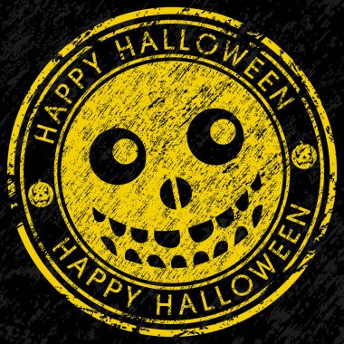 Poster, pankart ya da Cadılar Bayramı partisinin resmi.