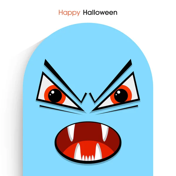 Illustrazione Poster Banner Invito Della Festa Halloween — Vettoriale Stock