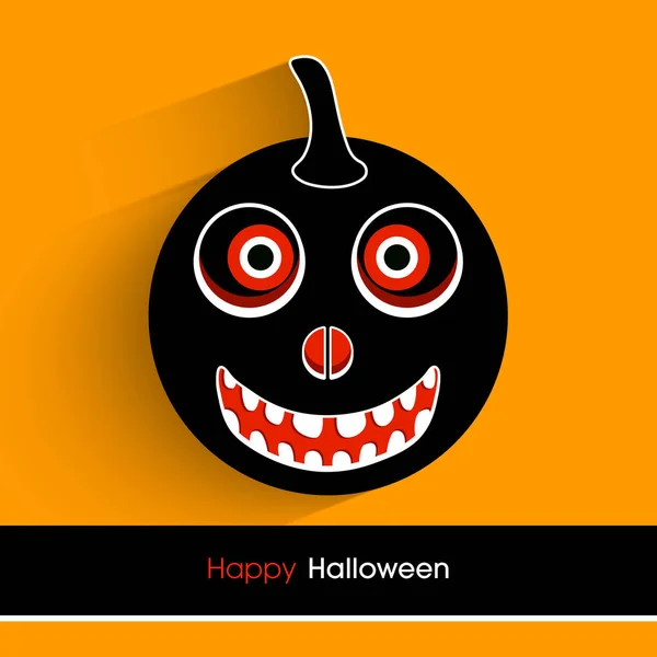 Illustrazione Poster Banner Invito Della Festa Halloween — Vettoriale Stock